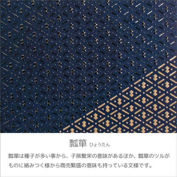 レビューでptアップ！ 印伝 甲州印伝 印傳屋 上原勇七 財布 長財布  束入れ 庵 いほり 8222 本革 レザー 和柄  縁起 夏財布 母の日 贈り物 YM02の画像