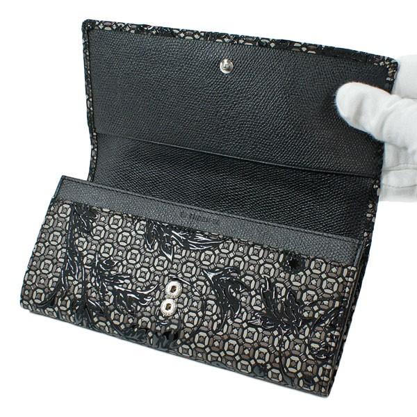 印傳屋（INDEN-YA） 印伝 甲州印伝 上原勇七 財布 長財布 印伝財布 束