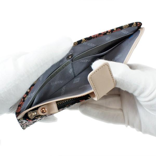 印傳屋（INDEN-YA） 印伝 甲州印伝 上原勇七 財布 長財布 印伝財布 束