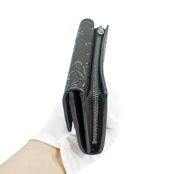 印傳屋（INDEN-YA） 印伝 甲州印伝 上原勇七 財布 長財布 印伝財布 束