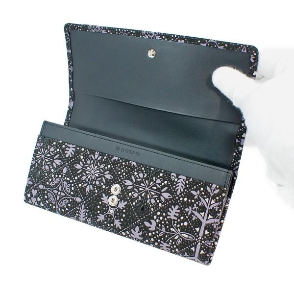 印傳屋（INDEN-YA） 印伝 甲州印伝 上原勇七 財布 長財布 印伝財布 束