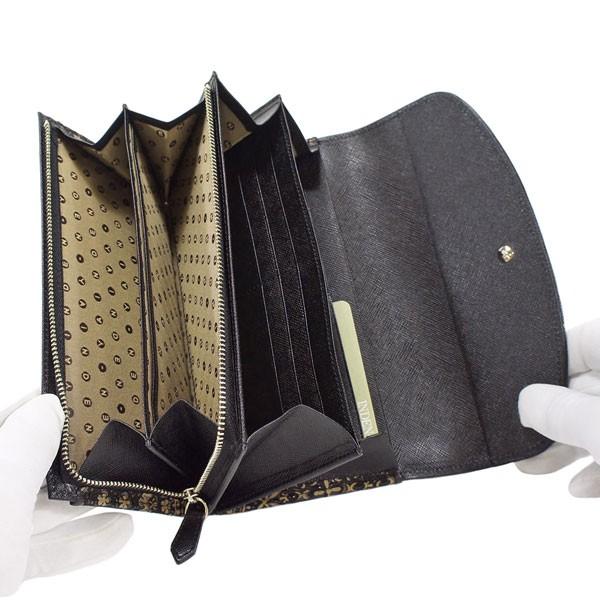 印傳屋（INDEN-YA） 印伝 甲州印伝 上原勇七 財布 長財布 印伝財布 束