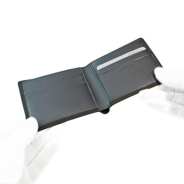 印傳屋（INDEN-YA） 印伝 甲州印伝 上原勇七 財布 二つ折り財布 印伝