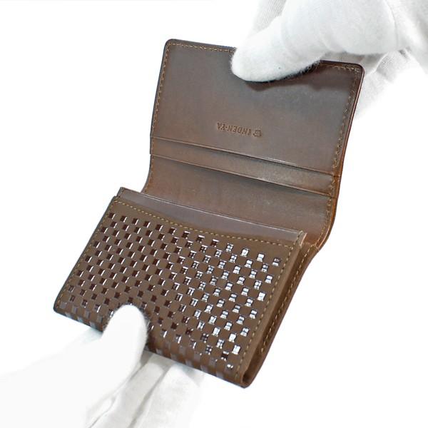 印傳屋（INDEN-YA） 印伝 甲州印伝 上原勇七 名刺入れ 名刺ケース