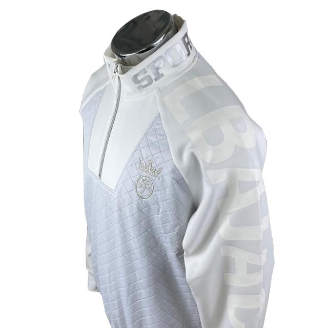 30%OFF カステルバジャック　CASTELBAJAC　ハーフジップトレーナー　裏起毛　ハイネック　防寒　7233370153-1　シロ_6
