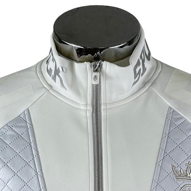 30%OFF カステルバジャック　CASTELBAJAC　ハーフジップトレーナー　裏起毛　ハイネック　防寒　7233370153-1　シロ_4