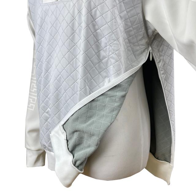 30%OFF カステルバジャック　CASTELBAJAC　ハーフジップトレーナー　裏起毛　ハイネック　防寒　7233370153-1　シロ_8