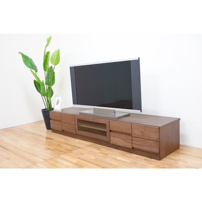 丸田木工 テレビ台 テレビボード 幅180cm ローボード ウォールナット