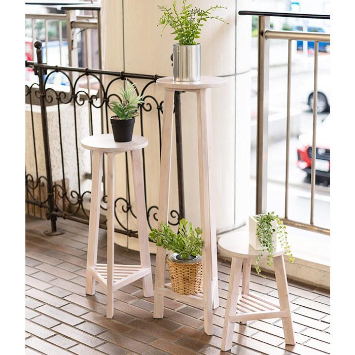 木製プランタースタンドL 高さ90cm プランターベース 花台 木製プランタースタンドL 高さ90cm プランターベース 花台