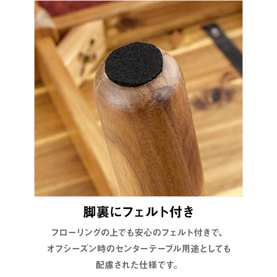 木製こたつテーブル 長方形 幅105cm 奥行60cm 横長スリム コタツ