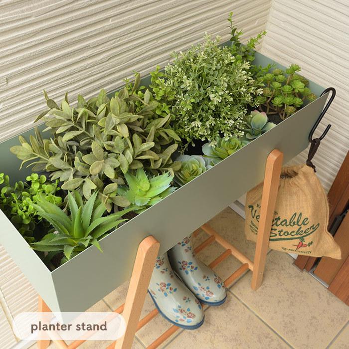 木製プランターラック スタッキング可能 プランタースタンド 木製 ボックス ラック コンソール 大容量 鉢植え