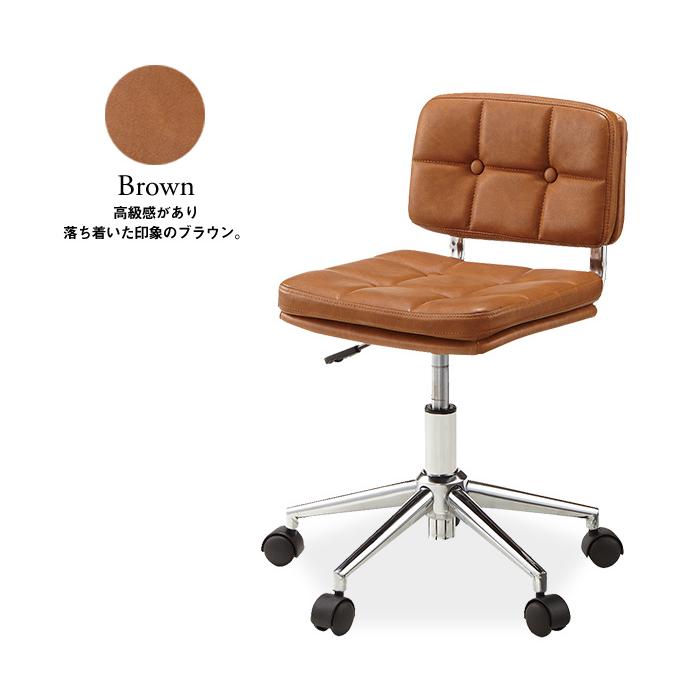 デスクチェア コンパクト ソフトレザー キャスター付き rkc-301 [ld