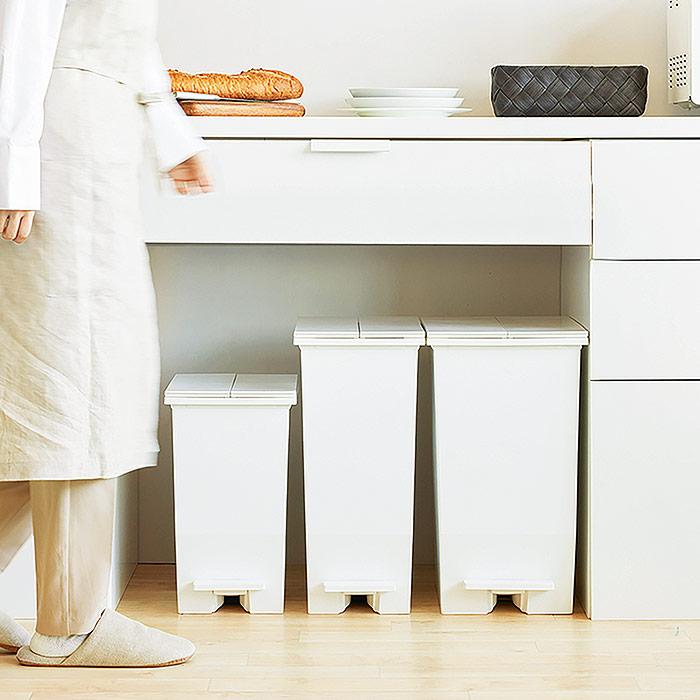 お得な2個セット SOLOWソロウ ペダルオープンツイン45L 日本製 低い 大