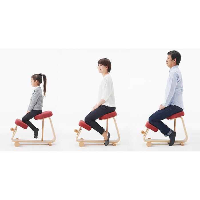 スレッドチェア SLED-2 弘益 姿勢矯正 バランスチェア 学習椅子[t] :ko 