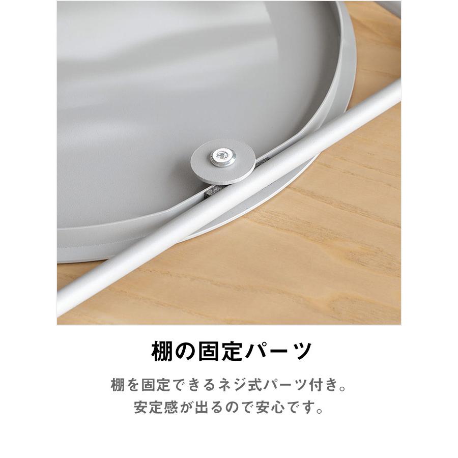 スチール製 プランタースタンド2段 幅30cm 観葉植物棚 プランツラック プラントスタンド フラワースタンド グリーン シェルフ_4