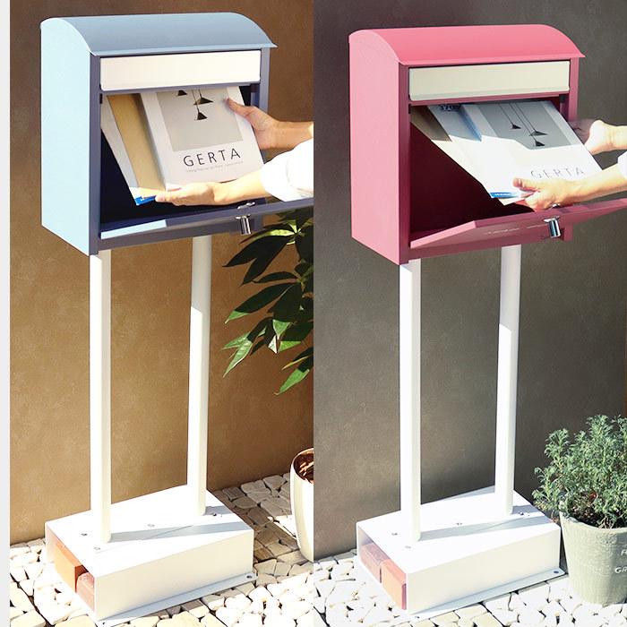 スタンドポスト 郵便ポスト 郵便受け 一戸建て用 大容量 置き型 スタンドポスト 郵便ポスト 郵便受け 一戸建て用 大容量 置き型