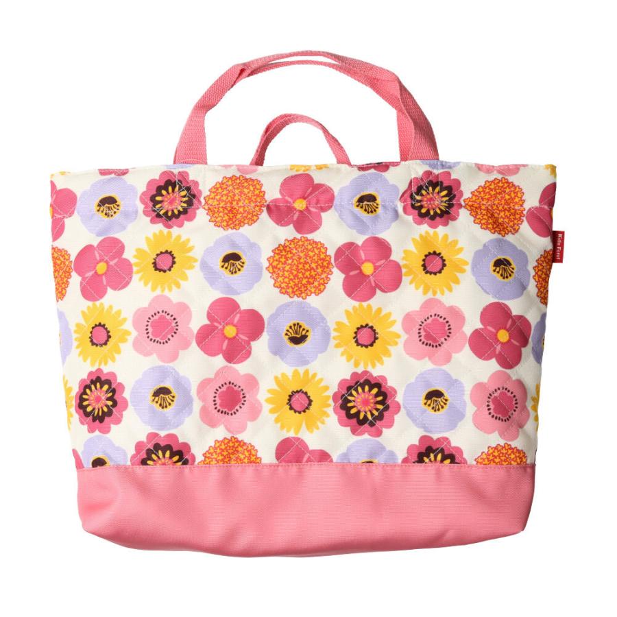 子供服 Kids Foret キッズフォーレ 総柄レッスンバッグ 人気商品 おけいこバッグ キッズ 手提げ B 女の子 男の子