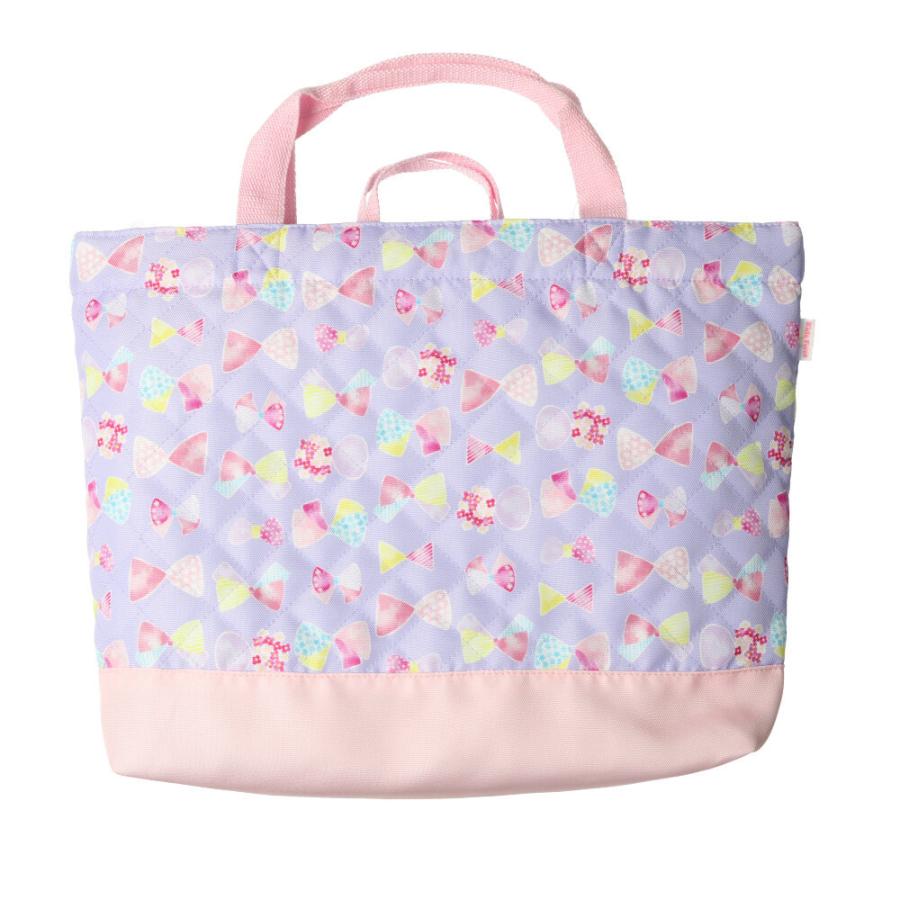 子供服 Kids Foret キッズフォーレ 総柄レッスンバッグ 人気商品 おけいこバッグ キッズ 手提げ B 女の子 男の子