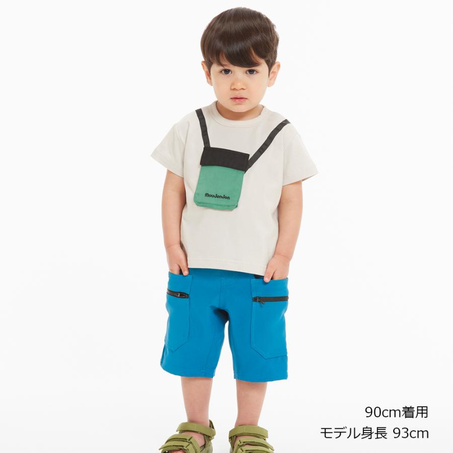 【アウトレット30%OFF価格】 moujonjon (ムージョンジョン) 脇ポケット無地６分丈ハーフパンツ キッズ 男の子 M37101｜marutaka-iryo｜11