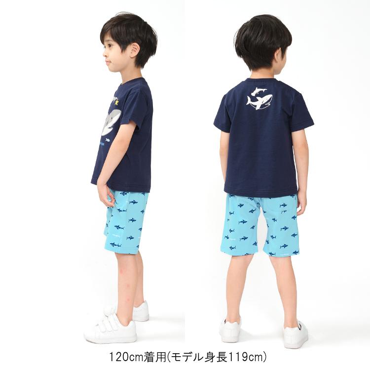 moujonjon（ムージョンジョン） 26夏SALE30%OFF価格 子供服 サメ柄