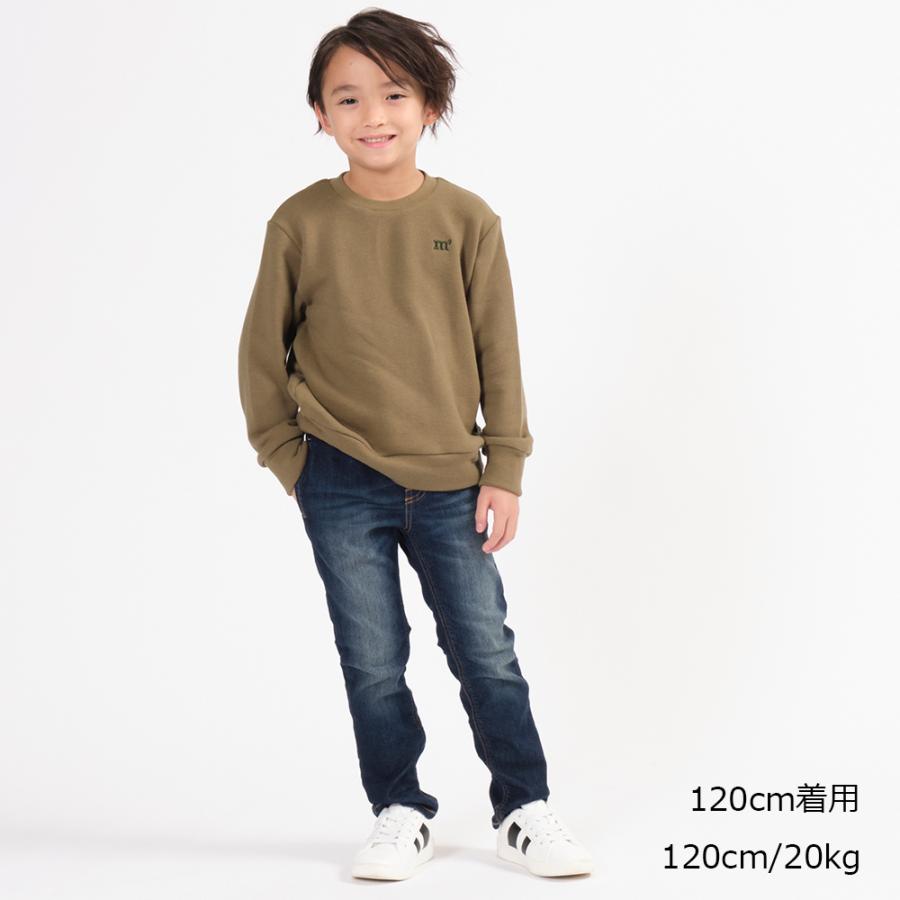 【子供服】 moujonjon (ムージョンジョン) パウダーストレッチデニム長パンツ 無地 キッズ 男の子 女の子 90cm 100cm 110cm 120cm 130cm 140cm M65093｜marutaka-iryo｜16