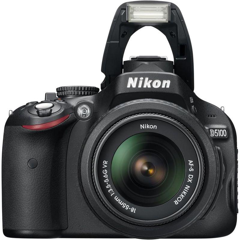 日本オーダー Nikon デジタル一眼レフカメラ D5100 18-55VR レンズキット