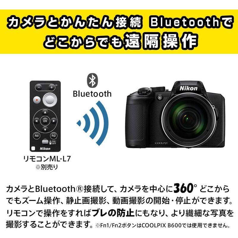 衝撃特価 Nikon デジタルカメラ COOLPIX B600 RD 光学60倍 軽量 クールピクス レッド B600RD