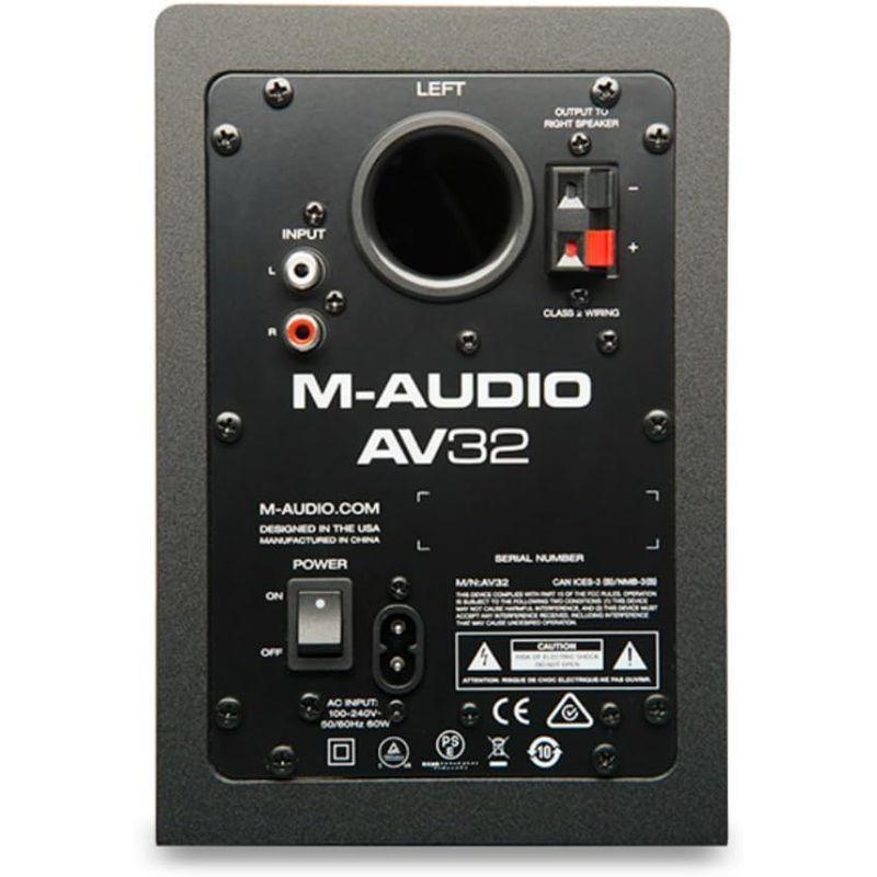 時間指定不可 M-Audio アクティブスピーカー・システム 10W 3インチ AV32