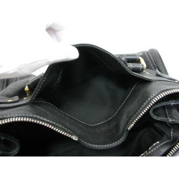 Chloe 【中古】美品 クロエ パディントン 7ESA02 ブラック Chloe 【中古】美品 クロエ パディントン 7ESA02 ブラック