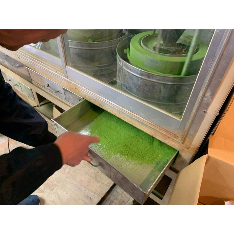 松阪屋喜八本店 宇治抹茶 琵琶の昔 (Biwa no Mukashi) 濃茶用 薄茶用