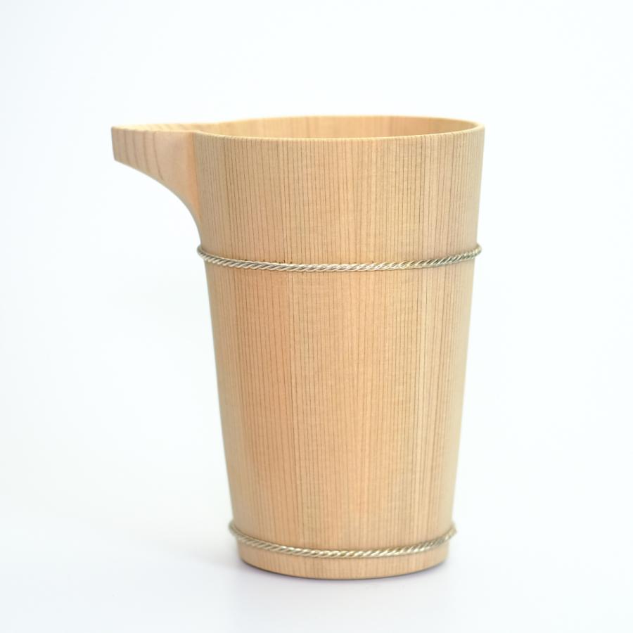 桶屋近藤 京指物 吉野杉 片口酒器