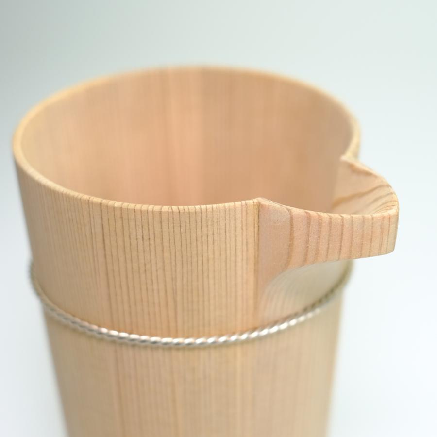 桶屋近藤 京指物 吉野杉 片口酒器_1