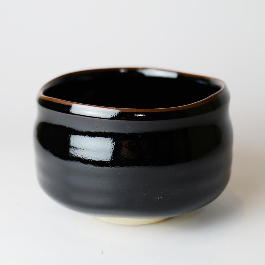 天正美濃黒茶碗 抹茶腕 時代箱付 古窯 茶道具 美濃焼 時代物 古美術品 骨董品 天目抹茶碗 茶道具 matcha bowl 陶器 美濃焼 日本製 : 京都アンテナ