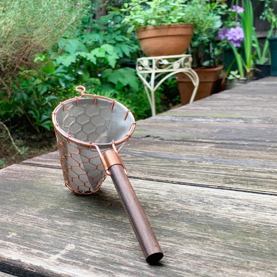 鳥井金網工芸 銅製コーヒードリッパー 小サイズ : 京都アンテナ