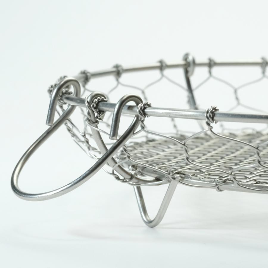 鳥井金網工芸 ステンレス製 蒸し器になる蒸し網（直径22cm