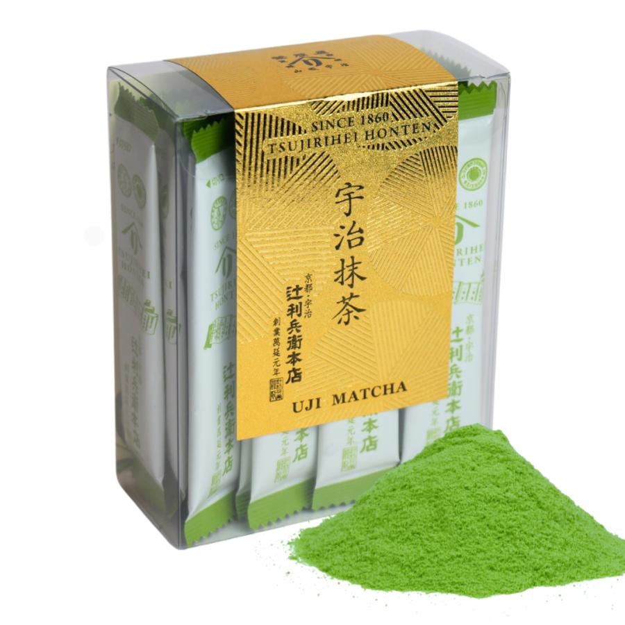 辻利兵衛本店 宇治抹茶スティック25包入り KYOTO UJI matcha