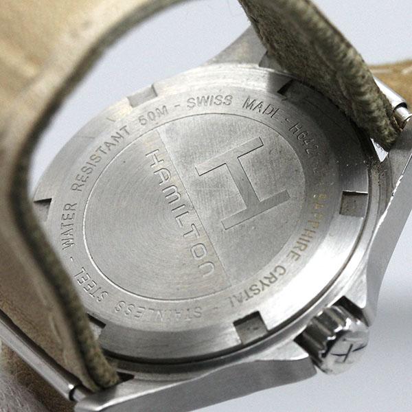 ハミルトン HAMILTON カーキ レディース腕時計 クォーツ シルバー文字 