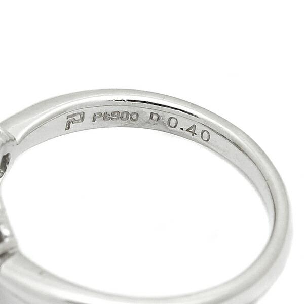 ポーラ POLA プラチナ サファイア ダイヤモンド リング S0.70ct D0 