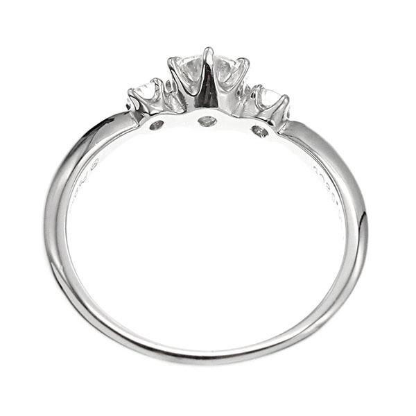 MIKIMOTO（ミキモト） プラチナ ダイヤモンド リング 7号 D0.30ct/0.08