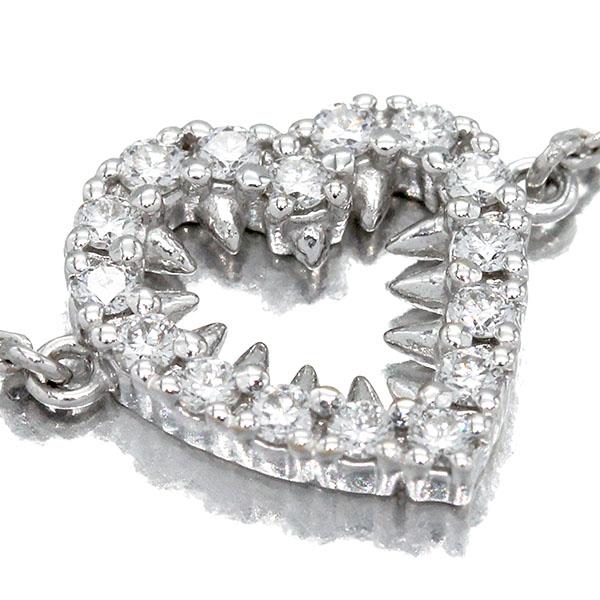 タサキ TASAKI デインジャーハート K18WG ダイヤモンド ブレスレット