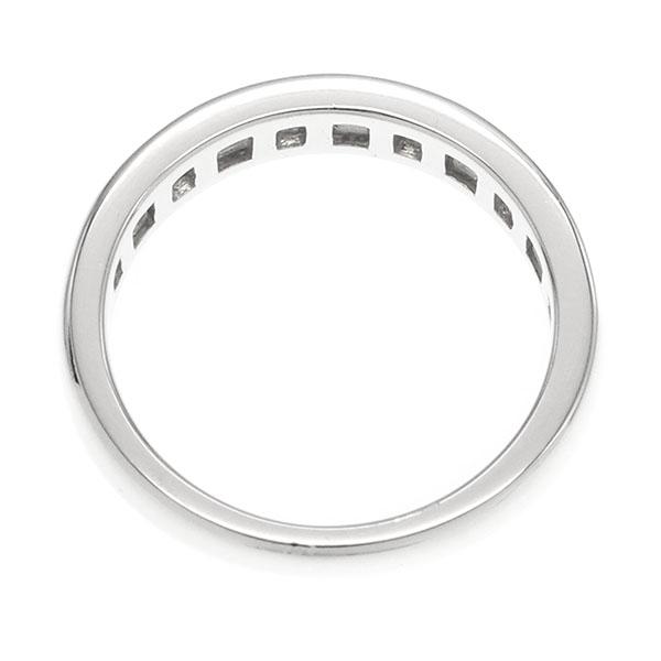 専用　Tiffany & Co.　ティファニー　プラチナ　ダイヤ　リング TIFFANY&Co.（ティファニー） プラチナ ハーフサークル チャネル