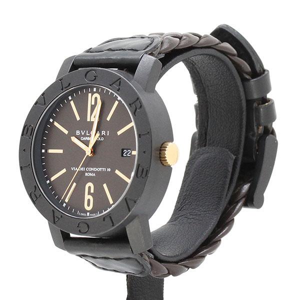 ブルガリ BVLGARI ブルガリ・ブルガリ BB40CL カーボン ローマ記念