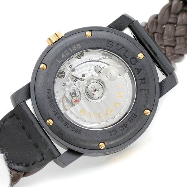 ブルガリ BVLGARI ブルガリ・ブルガリ BB40CL カーボン ローマ記念