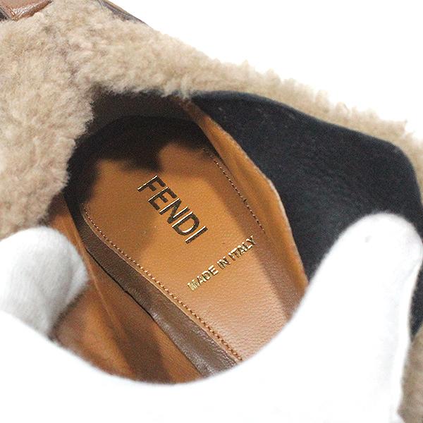 FENDI（フェンディ） スエード ファー パンプス 表記サイズ37(日本