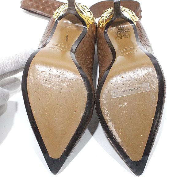 FENDI（フェンディ） スエード ファー パンプス 表記サイズ37(日本