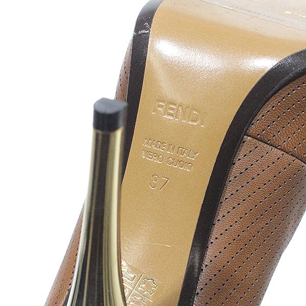 FENDI（フェンディ） スエード ファー パンプス 表記サイズ37(日本