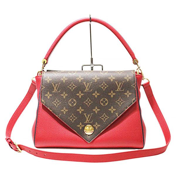ドゥブルV ルイ・ヴィトン LOUIS VUITTON モノグラム × カーフ M54624