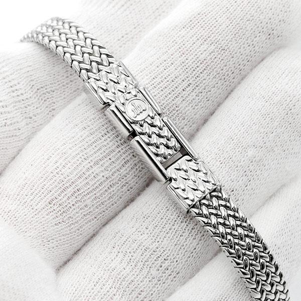 セイコー SEIKO クレドール 1E70-0100 アイボリー文字盤 K18YG/SS