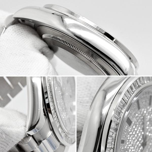 ロレックス ROLEX デイデイトII 218239 V番 ダイヤベゼル K18WG メンズ