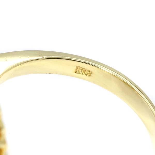 K18YG ダイヤモンド リング 12号 D1.00ct イエローゴールド 指輪